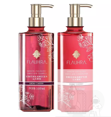 蜂花无硅油洗发水柔顺亮泽氨基酸保湿毛躁分叉补水顺滑洗护套装